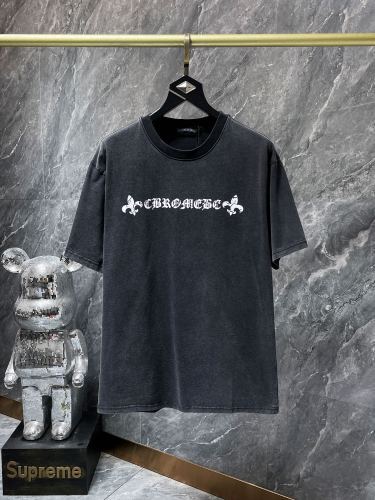 Ice Cracked Horseshoe Cross Aged Tee 2 colors