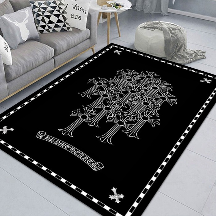crystal velvet rug