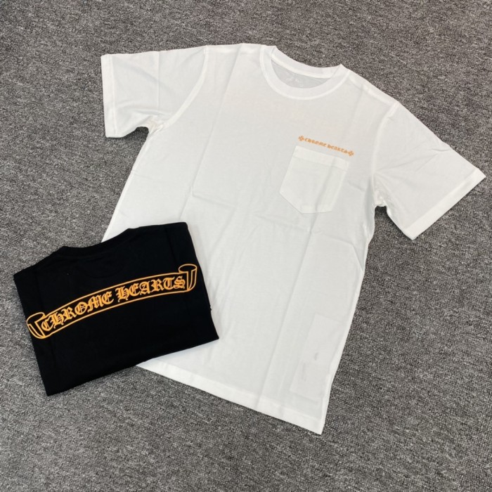 1:1 quality version Miami Limited Orange Scroll tee 2 colors