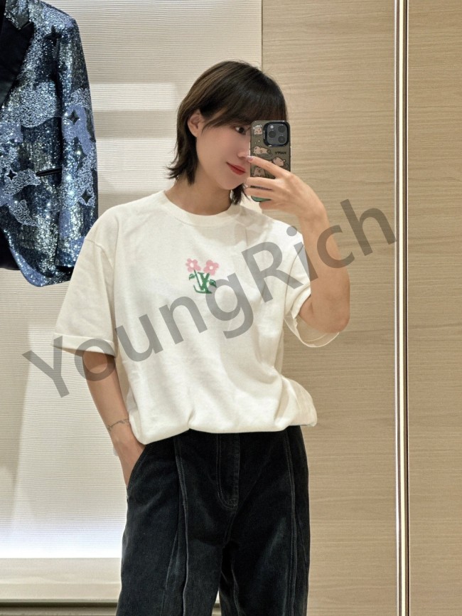 1:1 quality version Tyler Collaboration Floral Knit tee