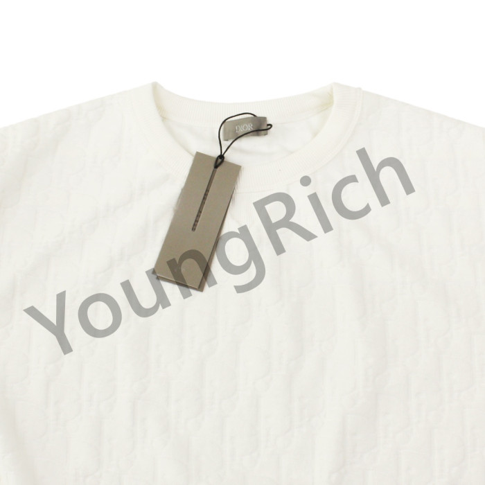 1:1 quality version Jacquard Terry tee 2 colors
