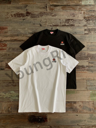 Begonia Classic Embroidered Logo T-Shirt 2 colors