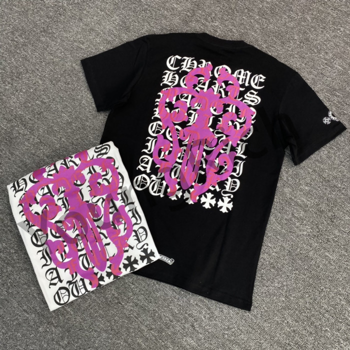 1:1 quality version Purple Sword and Dagger Full Back Letter tee 2 colors