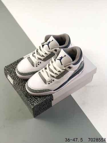 Generation 3 Gray and White Crackle Basketball Shoes