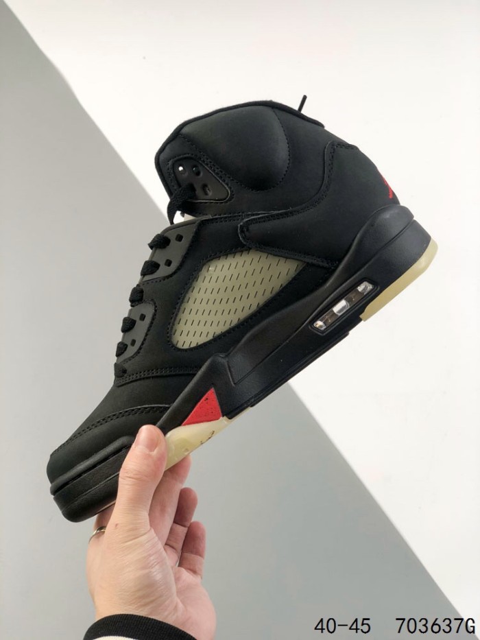 1:1 quality version Generation 5 Black High Top Basketball Shoes