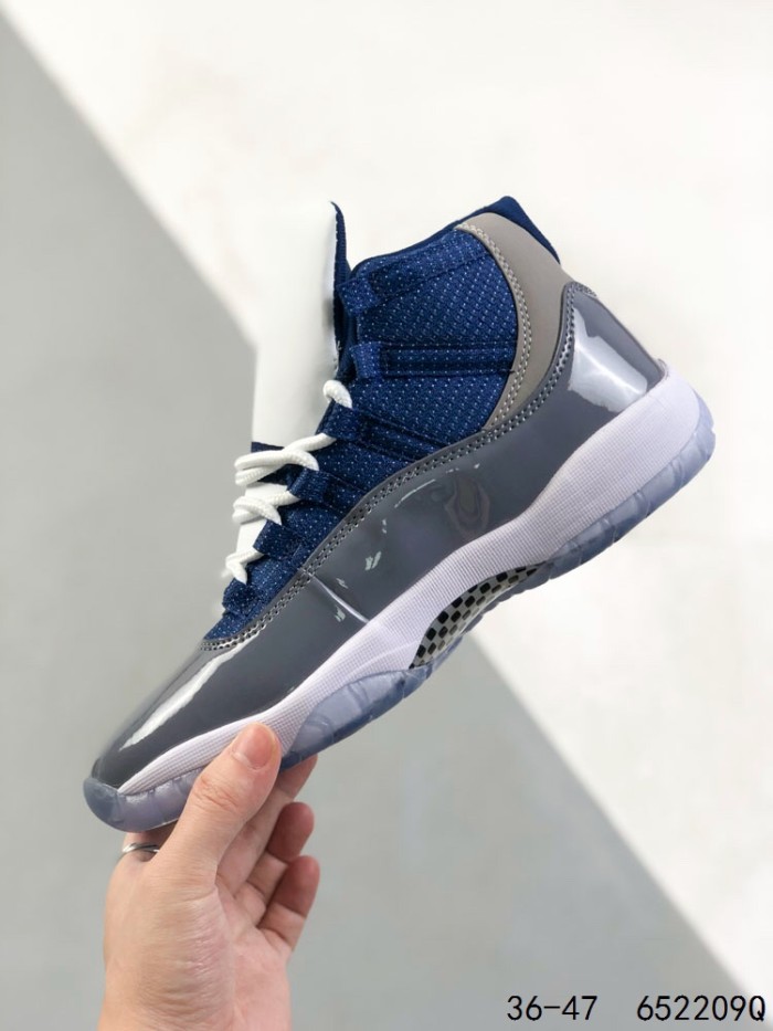 11 Generation Blue High Top Basketball Shoes