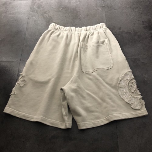 1:1 quality version Casual shorts with appliquéd embroidery
