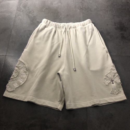 1:1 quality version Casual shorts with appliquéd embroidery