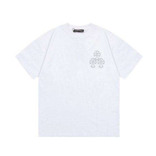Crucifix Embroidered Sanskrit tee 2 colors