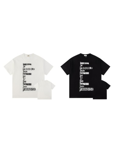 Alphabet Printed tee 2 colors