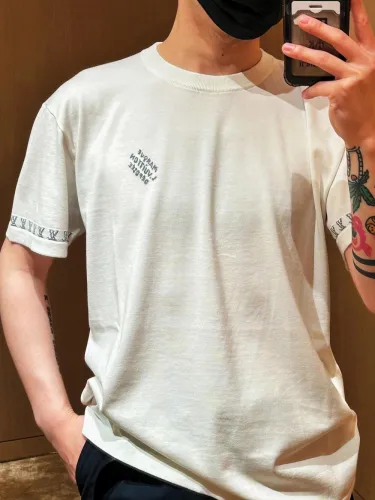 [buy more save more] 1:1 quality version Alphabetized Cotton tee