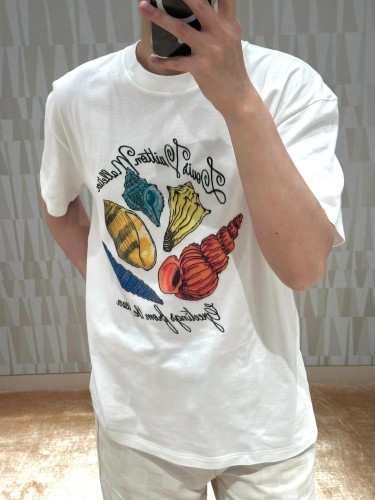 1:1 quality version Watercolor Shell tee