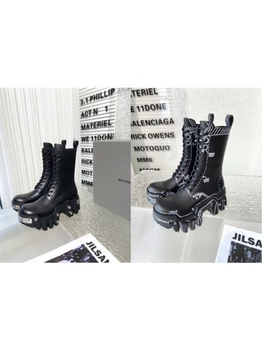 1:1 quality version Dark Biker Boots 2 colors