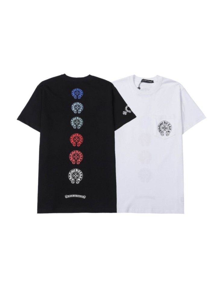 Six-color Horseshoe Cross tee 2 colors