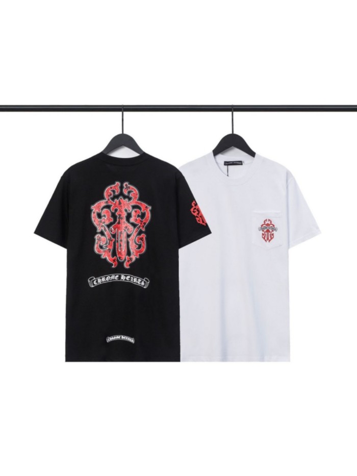 Red Cross Sword tee 2 colors