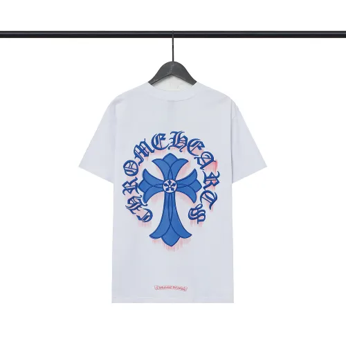 Colorful Sanskrit Horseshoe Cross tee 2 colors