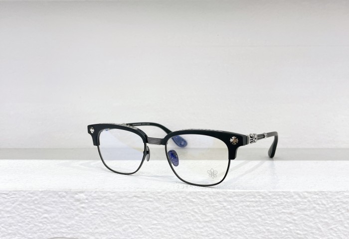 1:1 quality version Semi-metal rimmed glasses 6 colors
