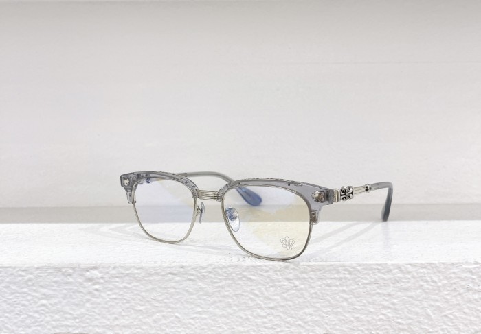 1:1 quality version Semi-metal rimmed glasses 6 colors