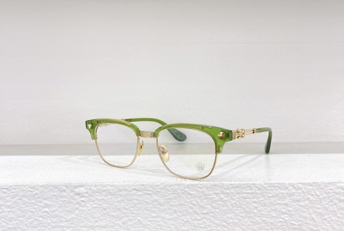 1:1 quality version Semi-metal rimmed glasses 6 colors