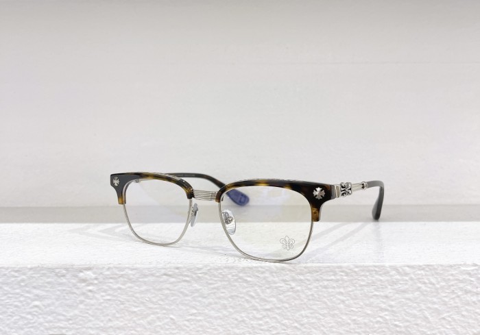 1:1 quality version Semi-metal rimmed glasses 6 colors
