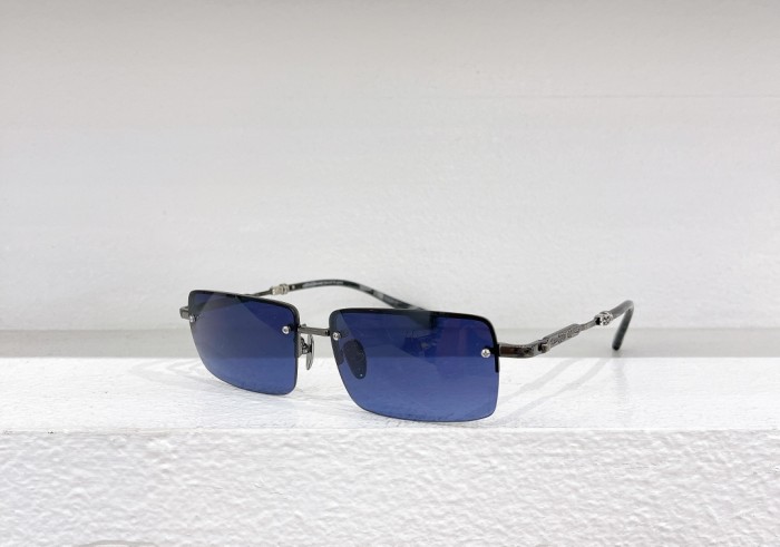 1:1 quality version Semi-wrapped rimmed glasses 4 colors