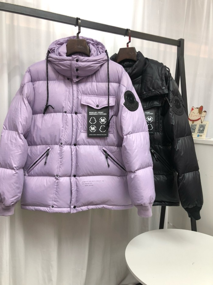 double-breasted down jacket 2 colors