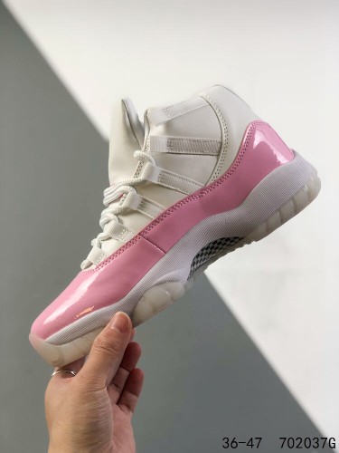 Generation 11 Light Pink White High Top Basketball Shoes