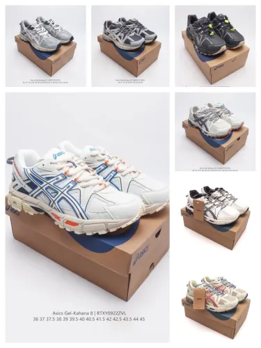 Gel-Kahana 8 Cross-Country Cushioned Athletic Running Shoes 7 Colors