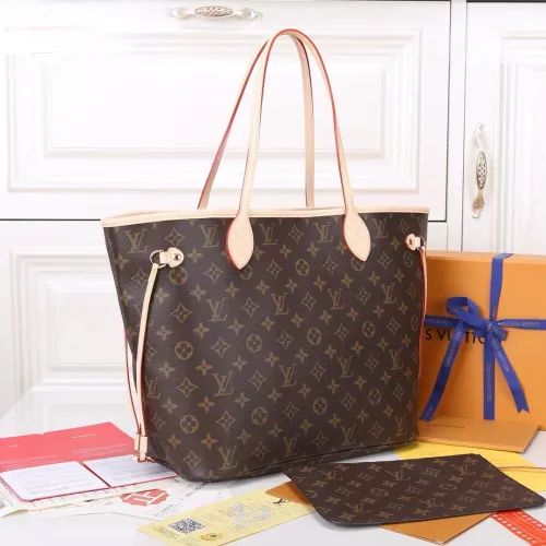 1:1 quality version  Leather Old Flower Tote Bag