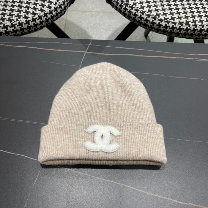 1:1 quality version Towel embroidered monogrammed logo knit cold beanie 5 colors