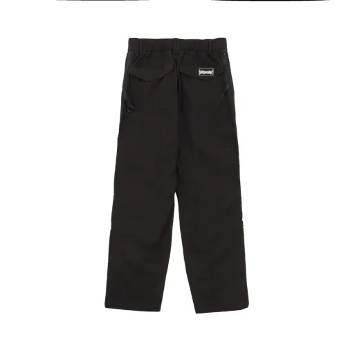 1:1 quality version Logo-printed cargo zipper woven pants