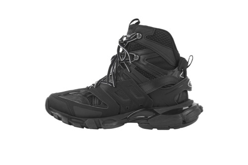 B Track High Black Mesh and Rubber 654867W3CP31000