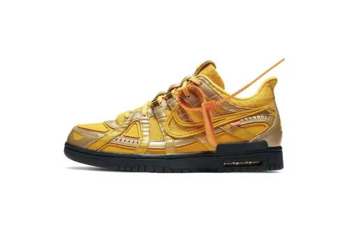  N  Air Rubber Dunk Low OW University Gold CU6015-700