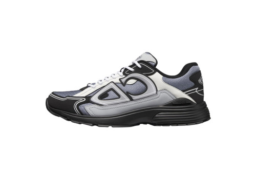 D Sneaker Blue Mesh with Gray White and Black Technical Fabric 3SN279ZRB_H068