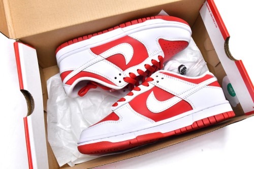  N  Dunk Low Championship Red (2021) (GS) CW1590-600
