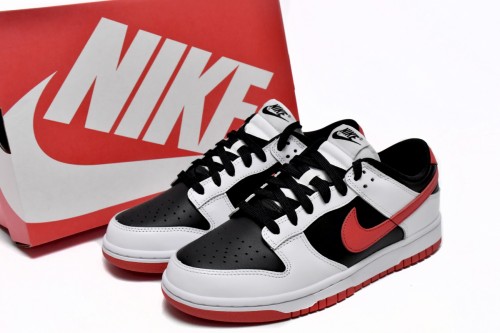  N  Dunk Low Black Red FD9762-061