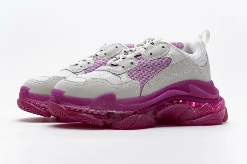 B Triple S White Pink 544351 W09O1 2281