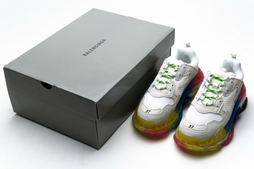 B Triple S Clearsole Pink 544351 W2GA1 5760