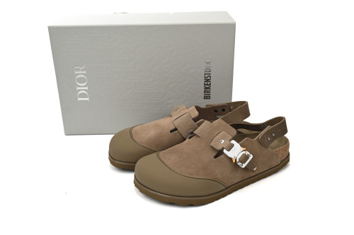 D  by Birkenst0ck Mule Tokio Khaki Nubuck Calfskin 3SA116ZSD_H620