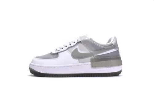 N  Air Force 1 Shadow White Grey CK6561-100