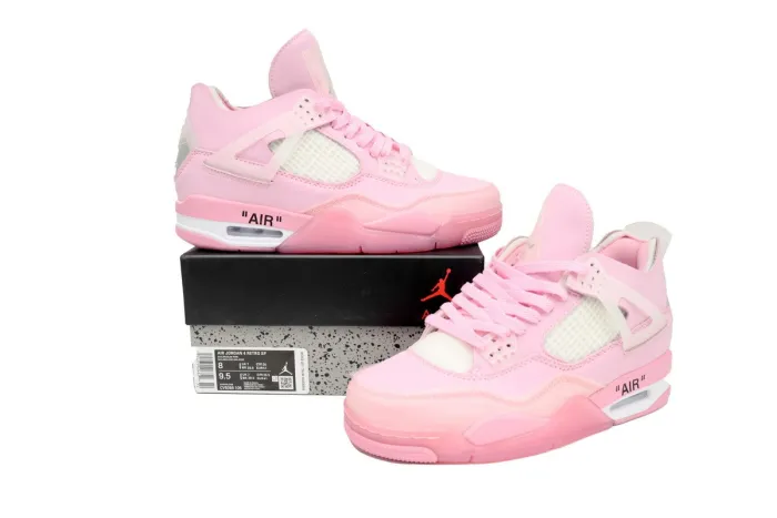 ［plus-size shoes]Air @j4 Retro Off-Pink Sail CV9388-105