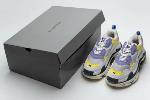 B Triple S Black Grey Blue 541624 W06E2 7282