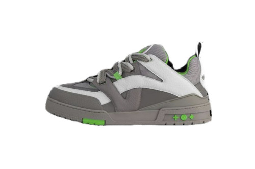 L  Skate Sneaker Grey Green 1ABZ4R