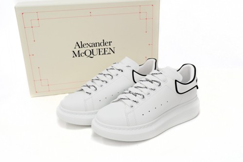 MQ Oversized White Black Trim