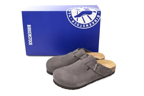 Bs Boston Soft Footbed Suede Dark Grey 1021255/1021030