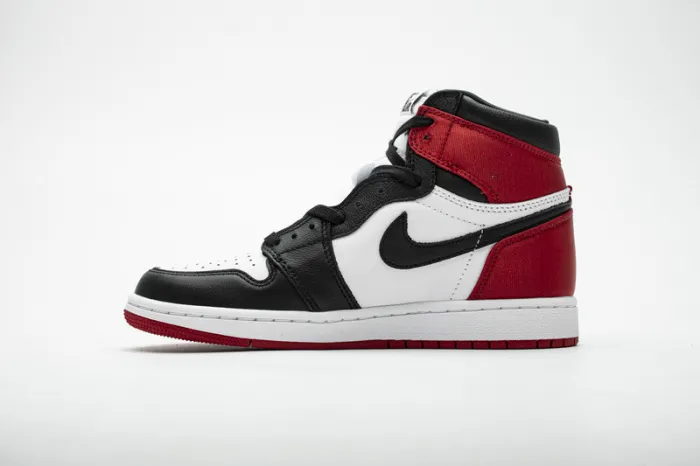 [plus size shoes]Air @j1 Retro High Satin Black Toe CD0461-016