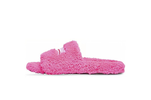 B Furry Slide Pink 654261WBDZ05096