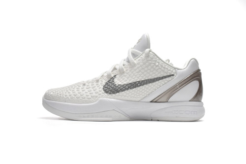  N Zoom Kobe VI PE White S96904-100