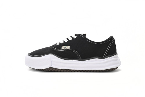 Mih@r@ Baker OG Sole Canvas Low Black A02FW704 NO.715