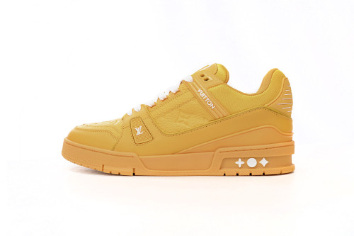 L  Trainer Yellow Embossed Monogram 1AARG0